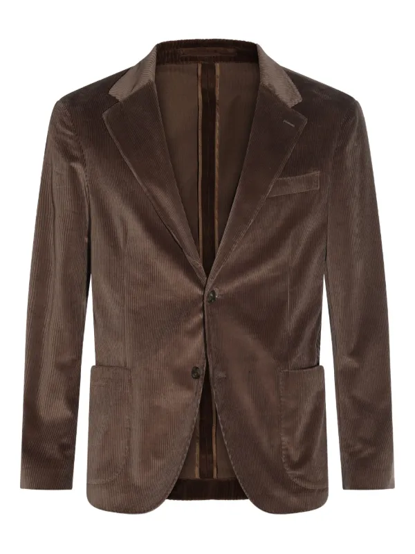 Lardini コーデュロイ ジャケット | ブラウン | FARFETCH JP