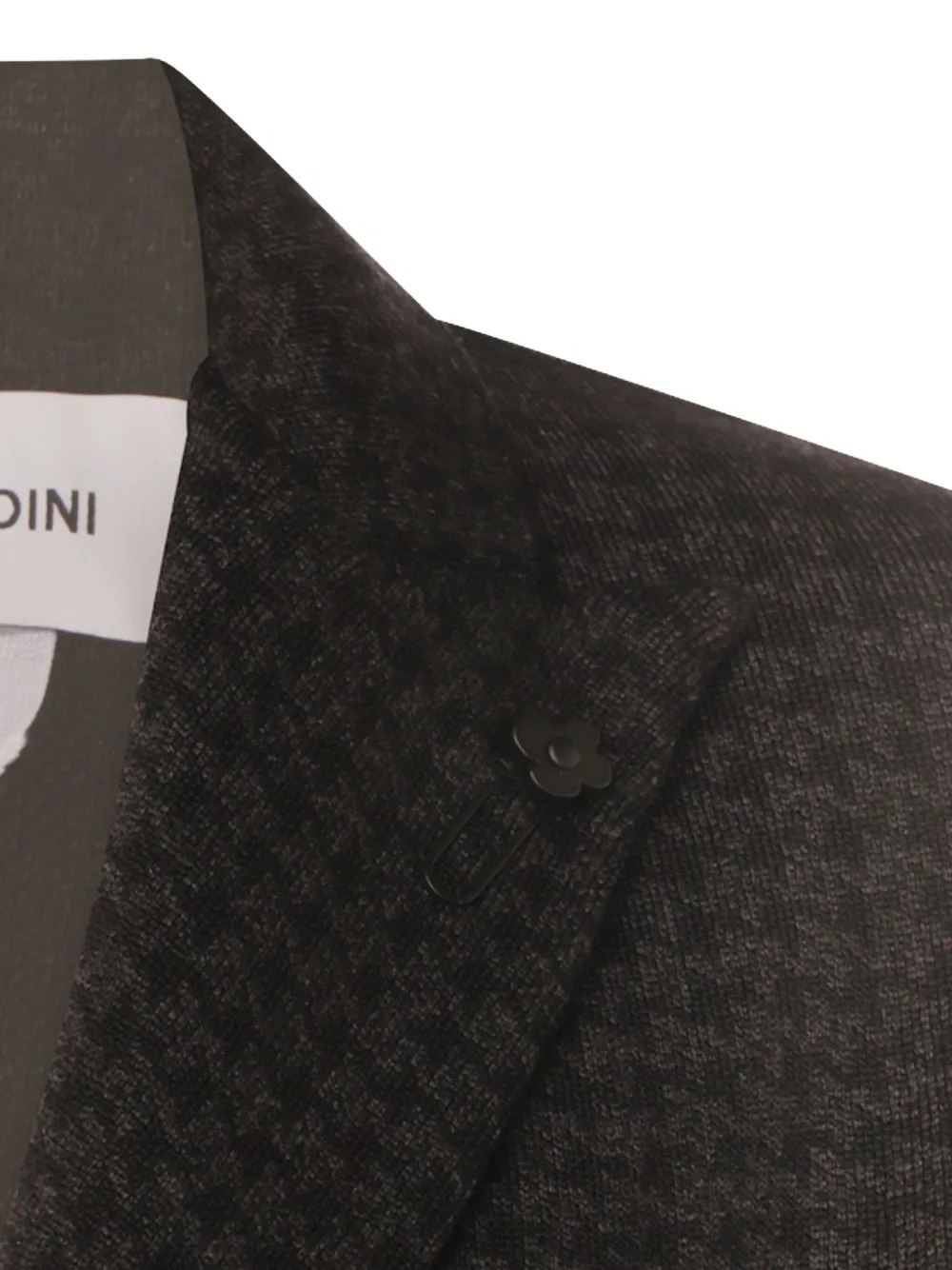Lardini Blazer met pied-de-poule print Bruin