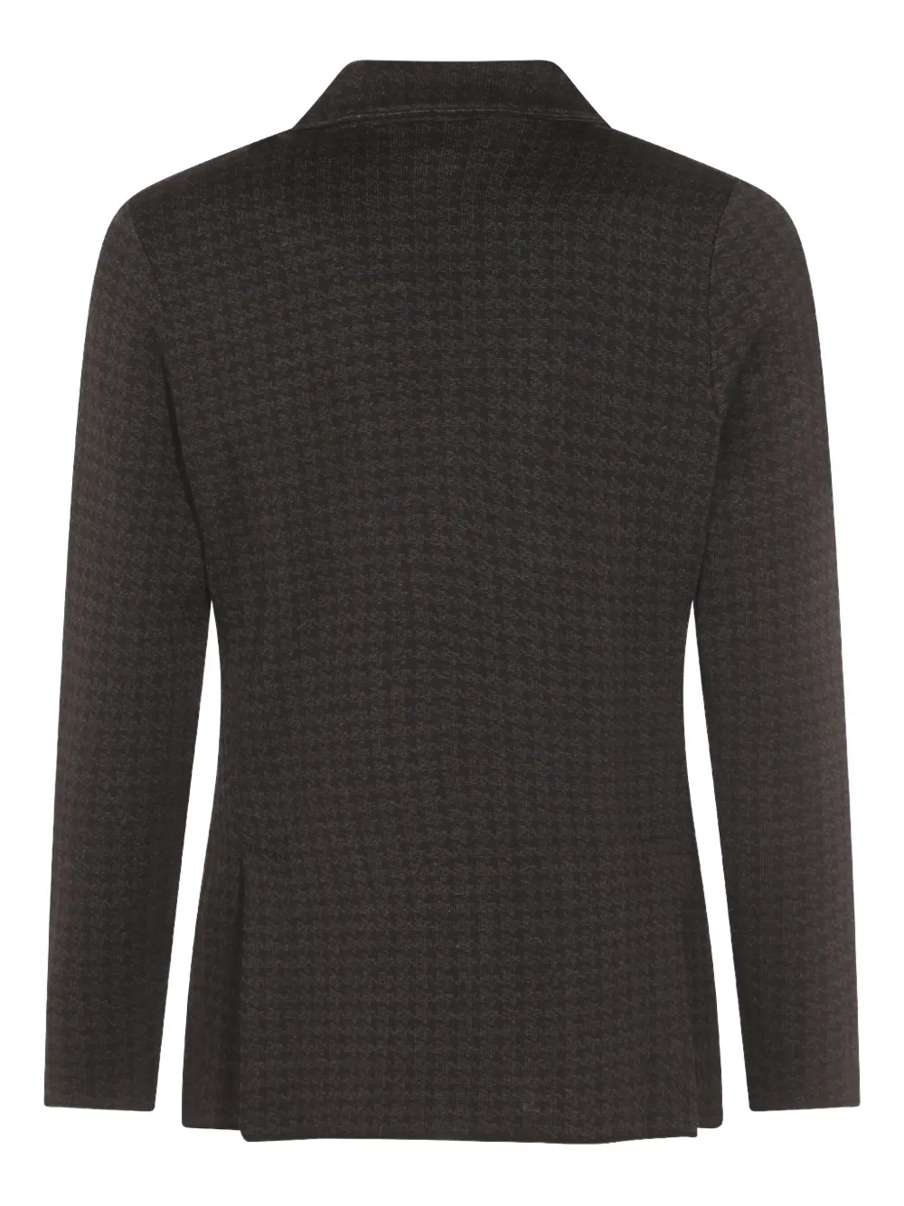 Lardini Blazer met pied-de-poule print Bruin