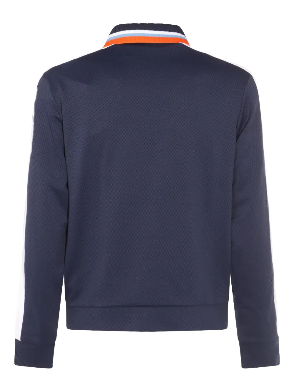 Casablanca panelled zip-up jacket - Blauw