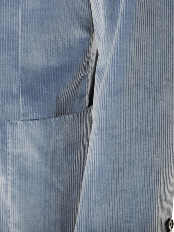 Lardini コーデュロイ スーツ | ブルー | FARFETCH JP