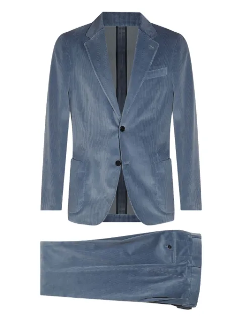 Lardini corduroy two-button suit
