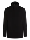 Montecore high-neck zip-front jacket - Black