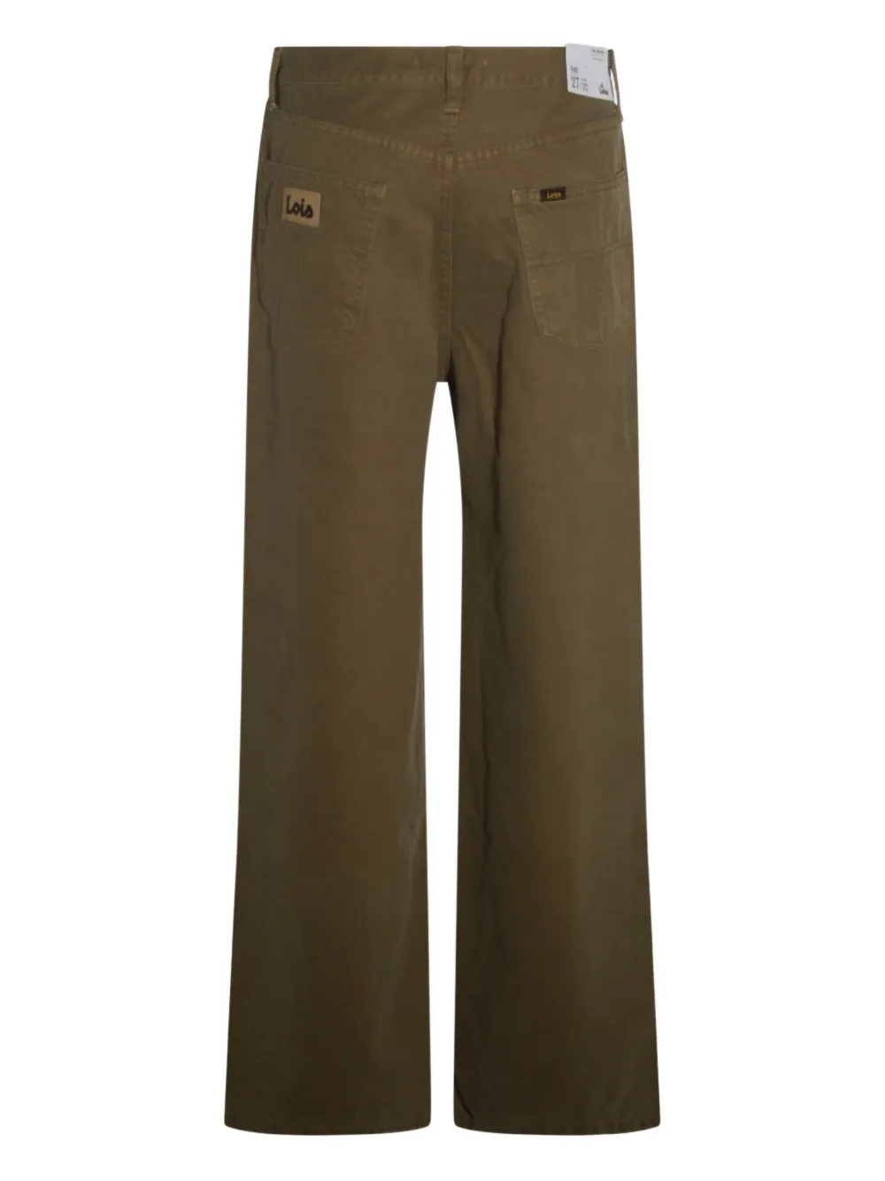 LOIS JEANS logo-plaque jeans - Bruin