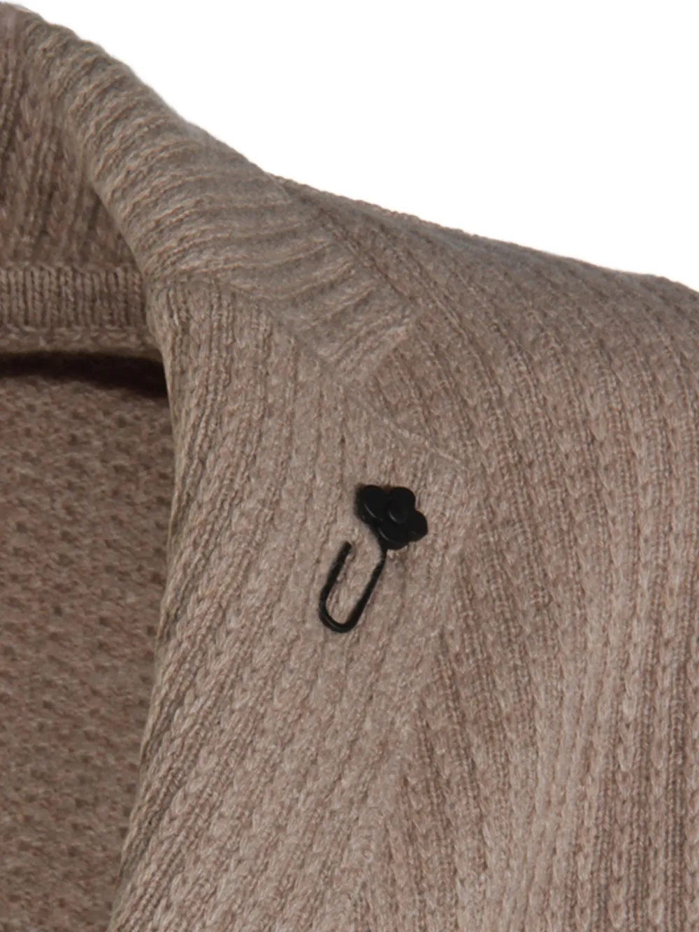 Lardini ribbed two-button blazer Bruin