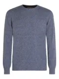 Altea speckled crew-neck sweater - Blue