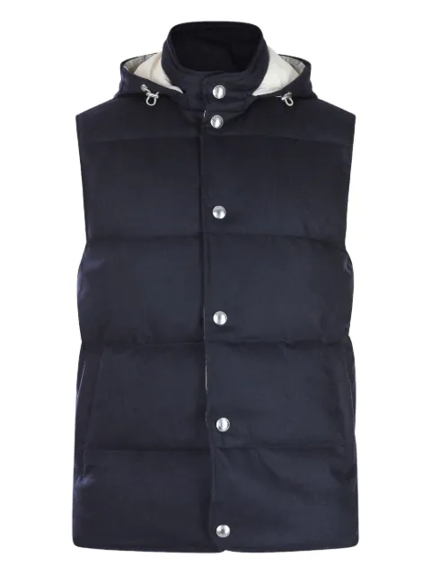 Eleventy quilted-pattern gilet
