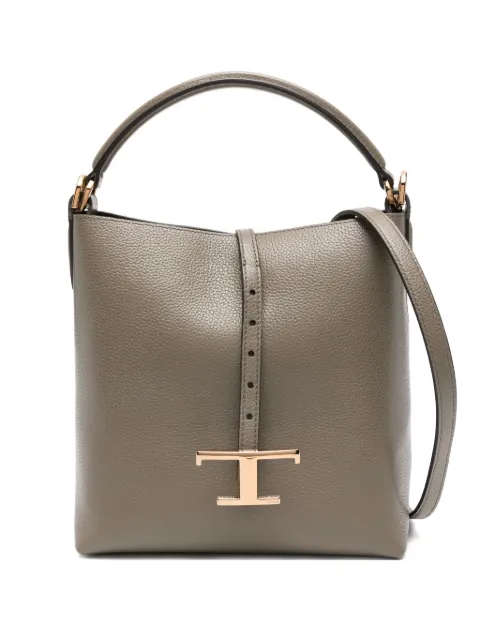 Tod's T-buckle leather shoulder bag