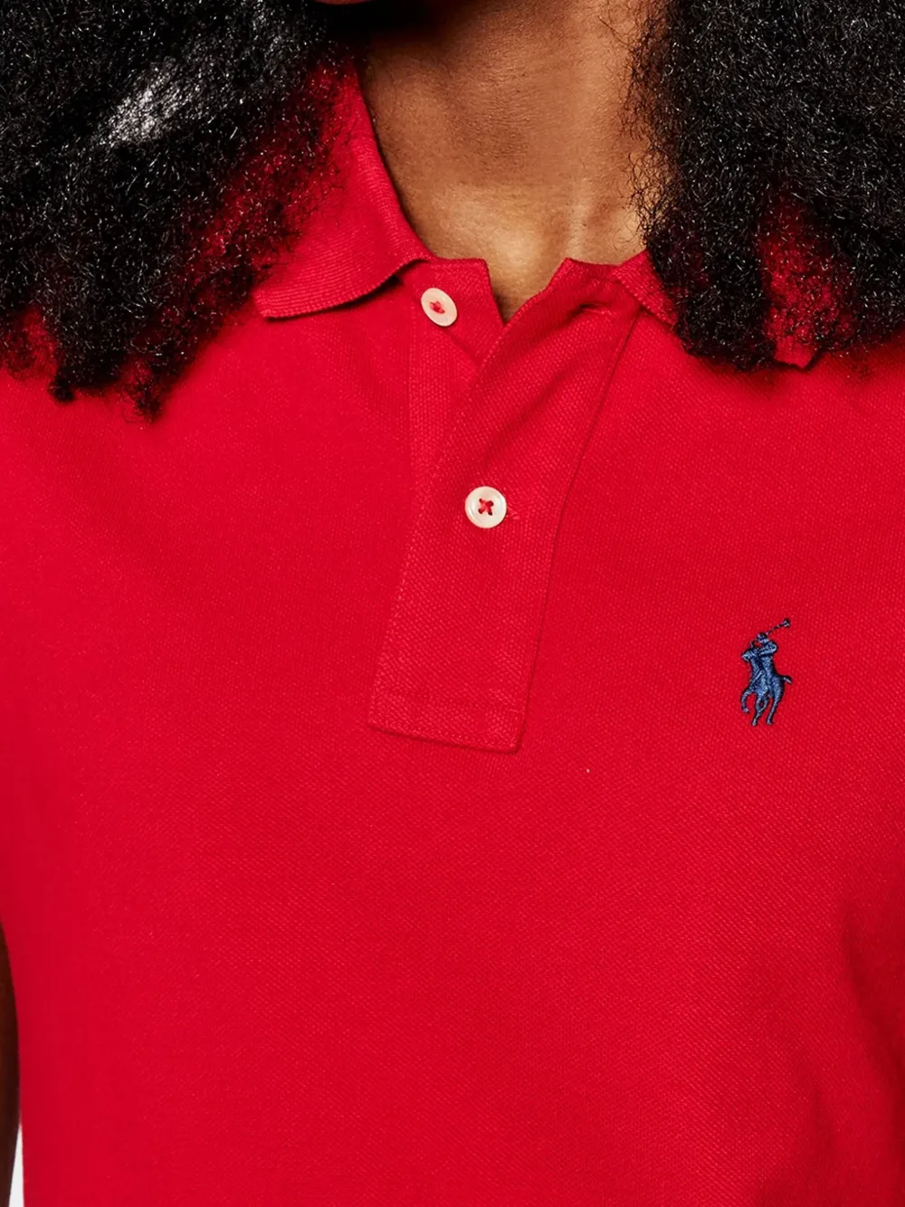 Polo Ralph Lauren Mini-jurk met korte mouwen Rood