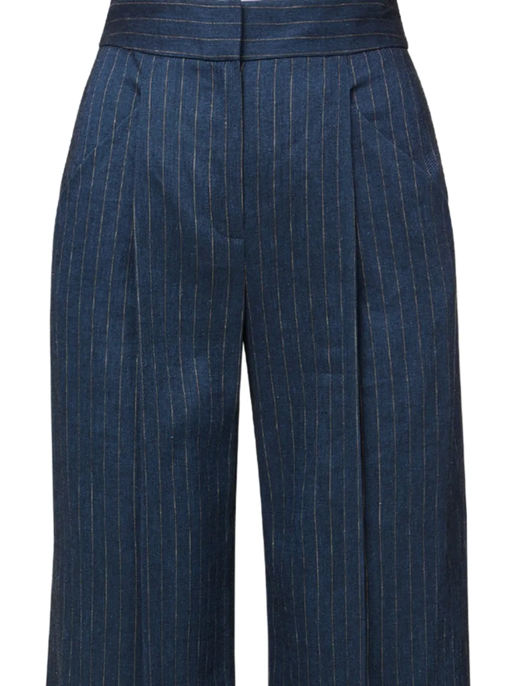 Veronica Beard pinstripe tailored trousers Blauw