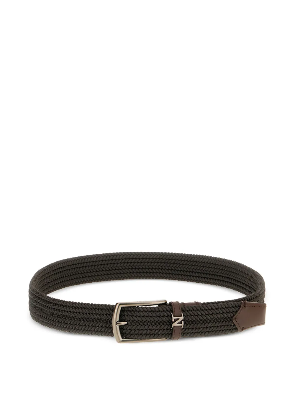 Zegna braided belt | Brown | Image 1