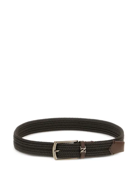 Zegna braided belt