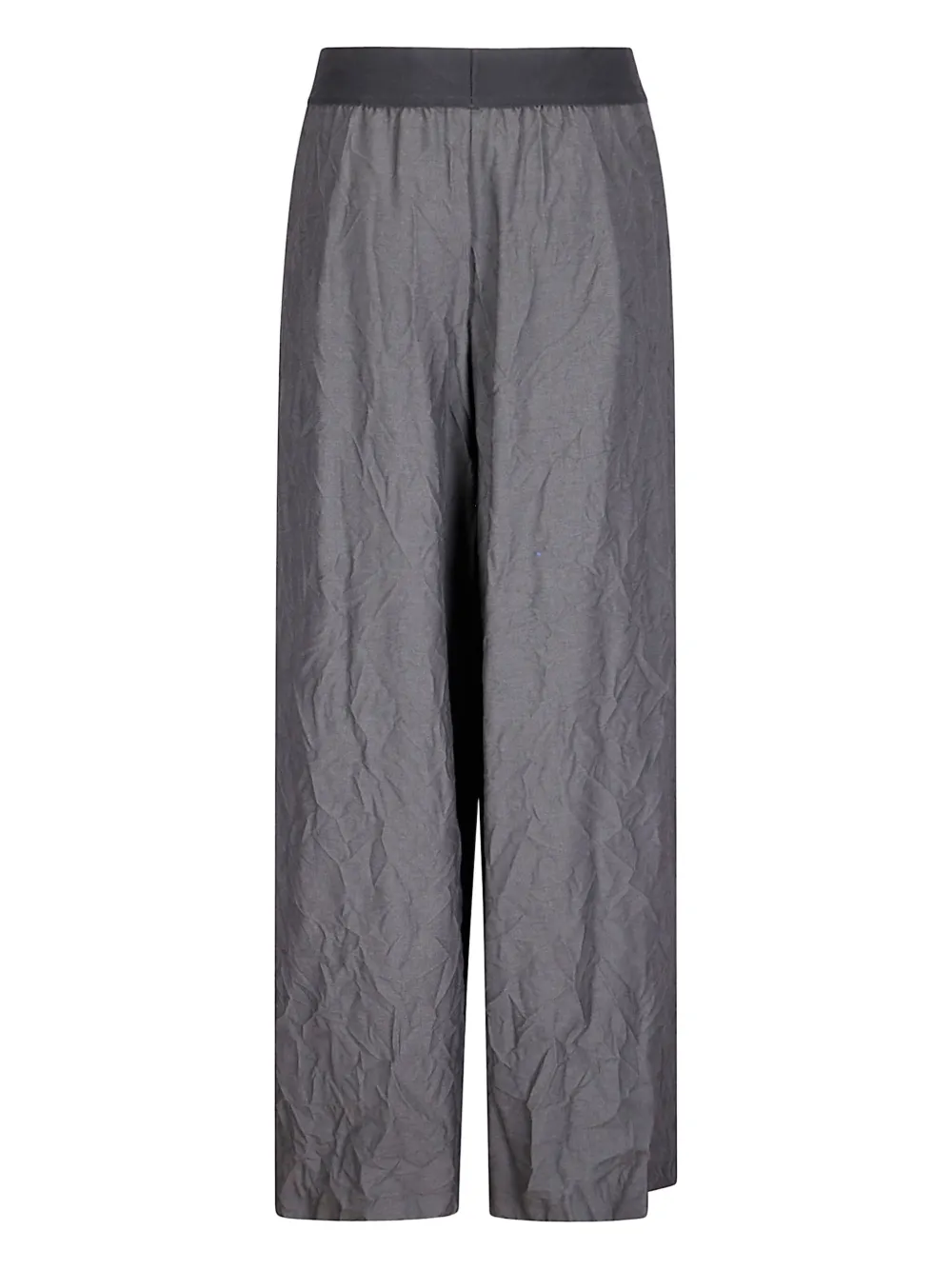 Maria Calderara pleated-details trousers - Grijs