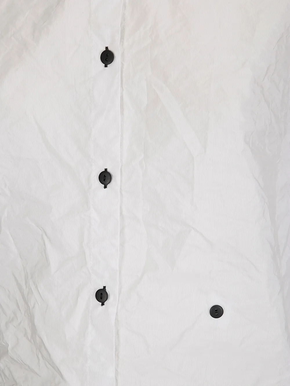 Maria Calderara Blouse met klokmouwen Wit