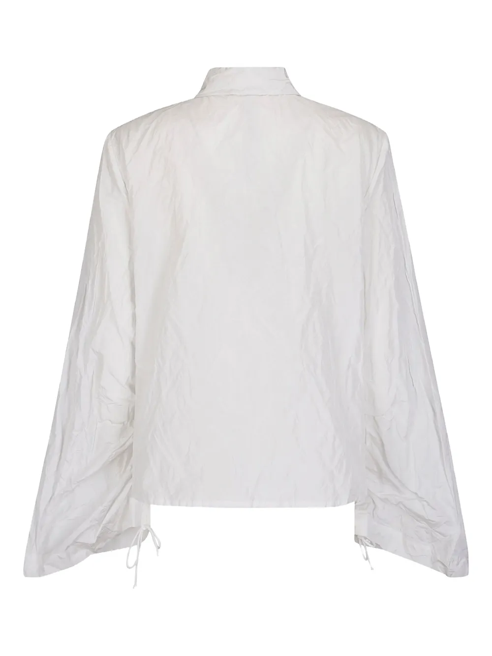 Maria Calderara bell-sleeve shirt - Wit