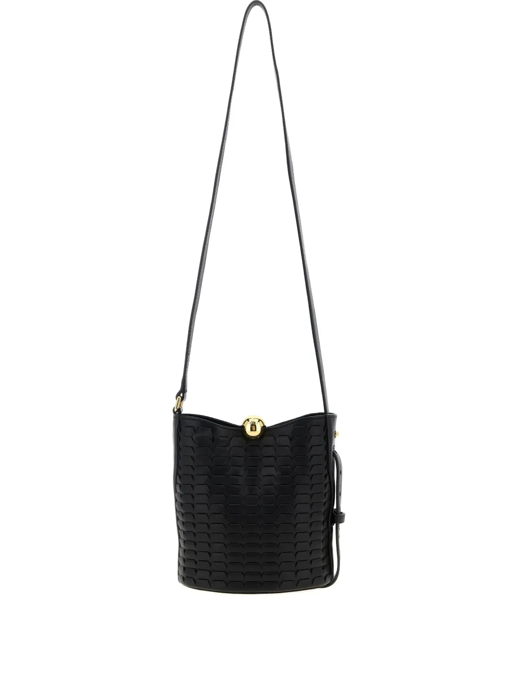Furla Sfera Soft Mini Bucket Bag In Black