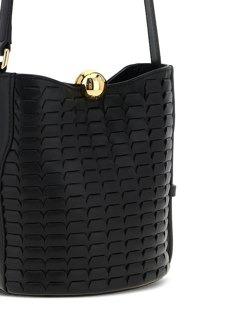 Furla Sfera Soft mini bucket-tas Zwart