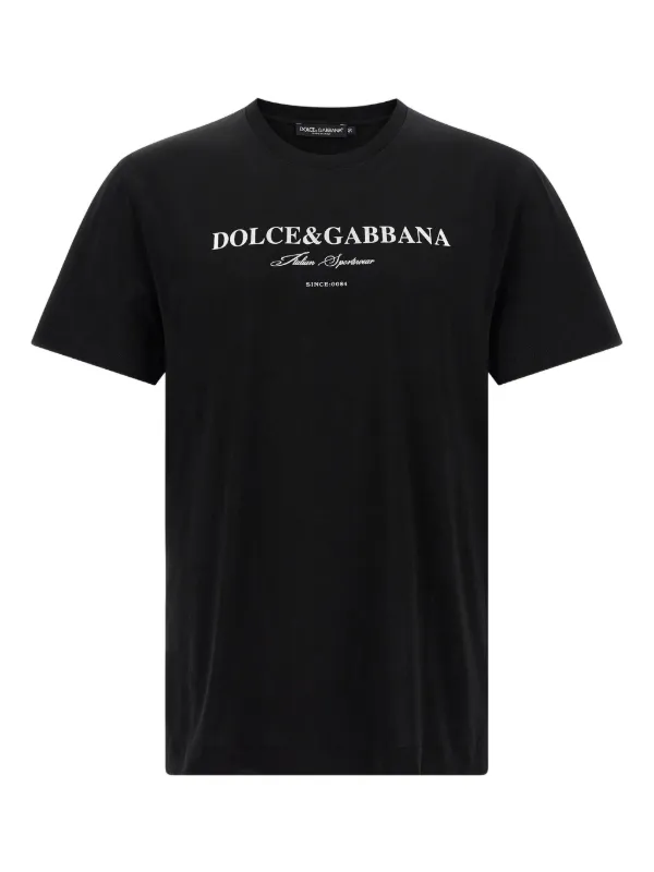 Dolce & Gabbana ロゴ Tシャツ | ブラック | FARFETCH JP