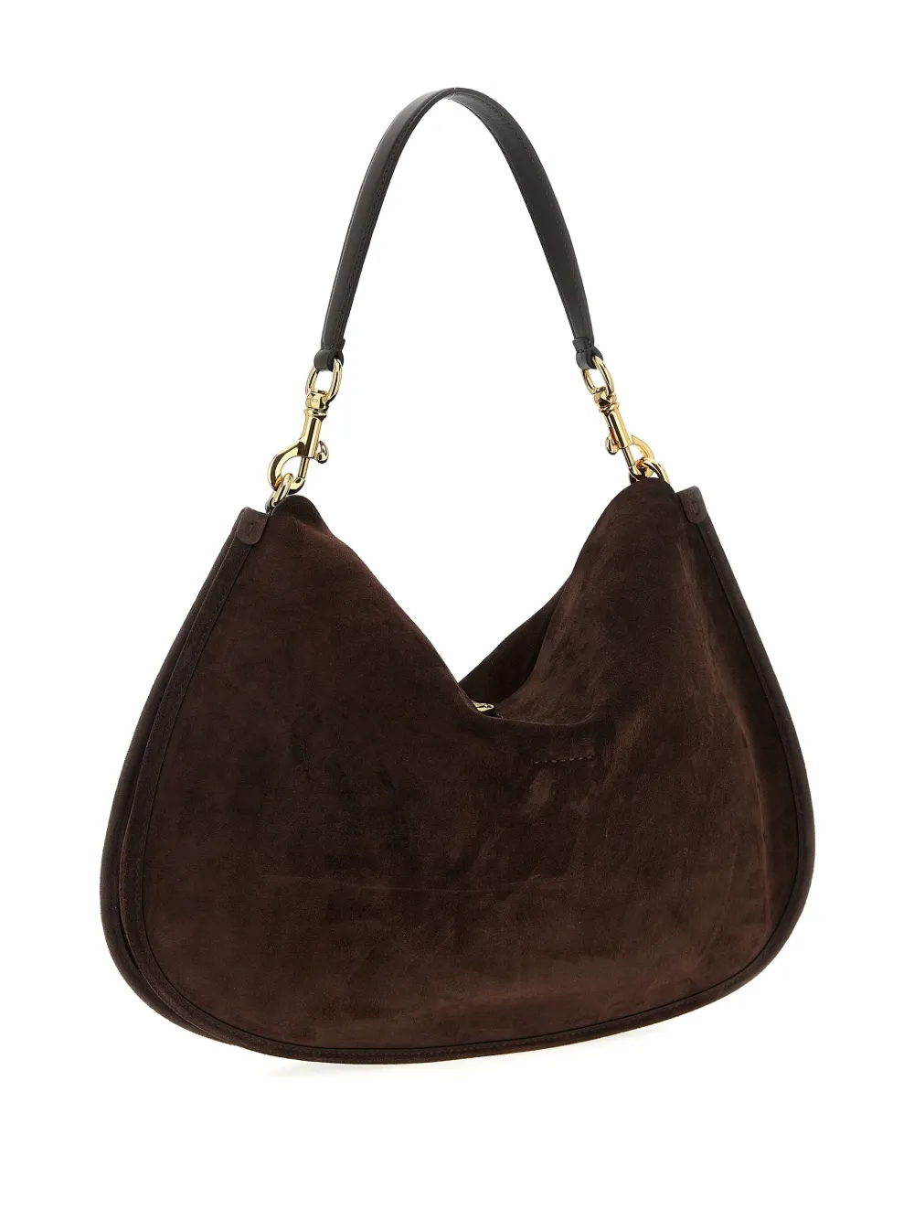 ETRO large buckle shoulder bag - Bruin
