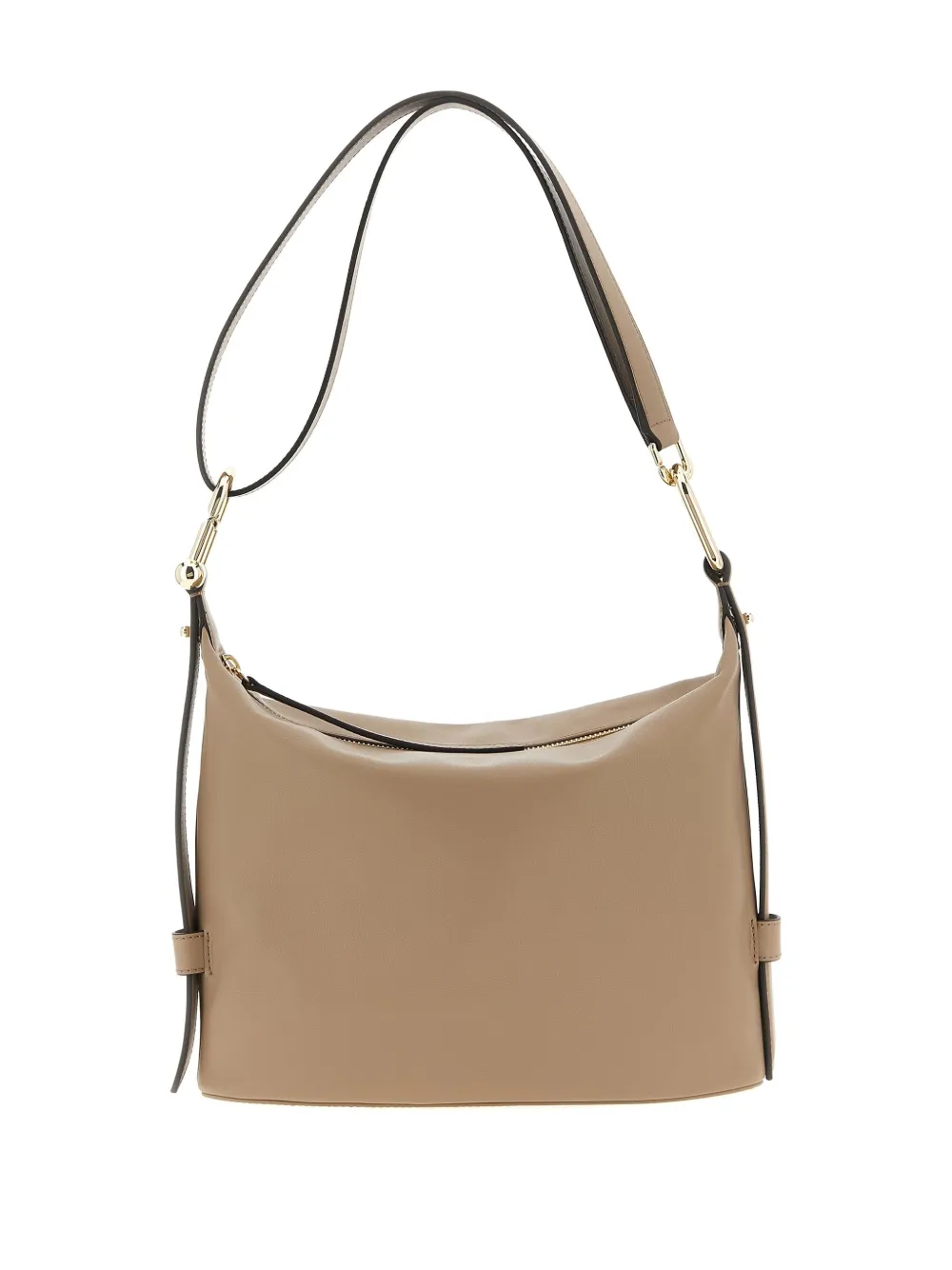 Furla medium Nuvola embellished leather shoulder bag - Bruin