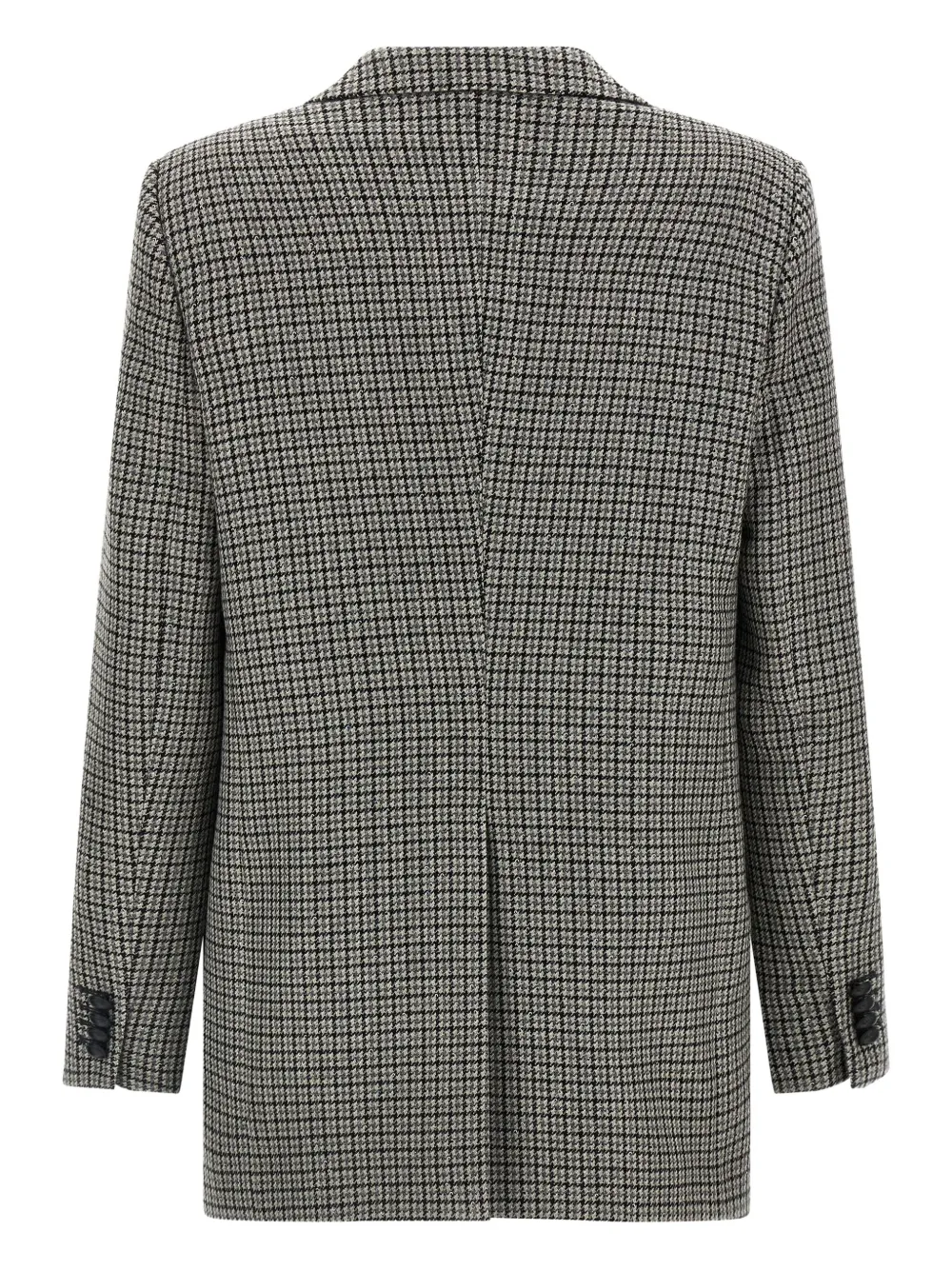 Tagliatore Adrianne blazer met pied-de-poule print Wit