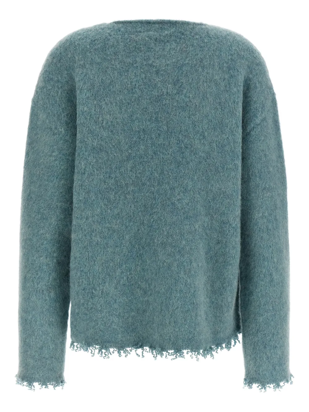Jil Sander Trui met franje Blauw