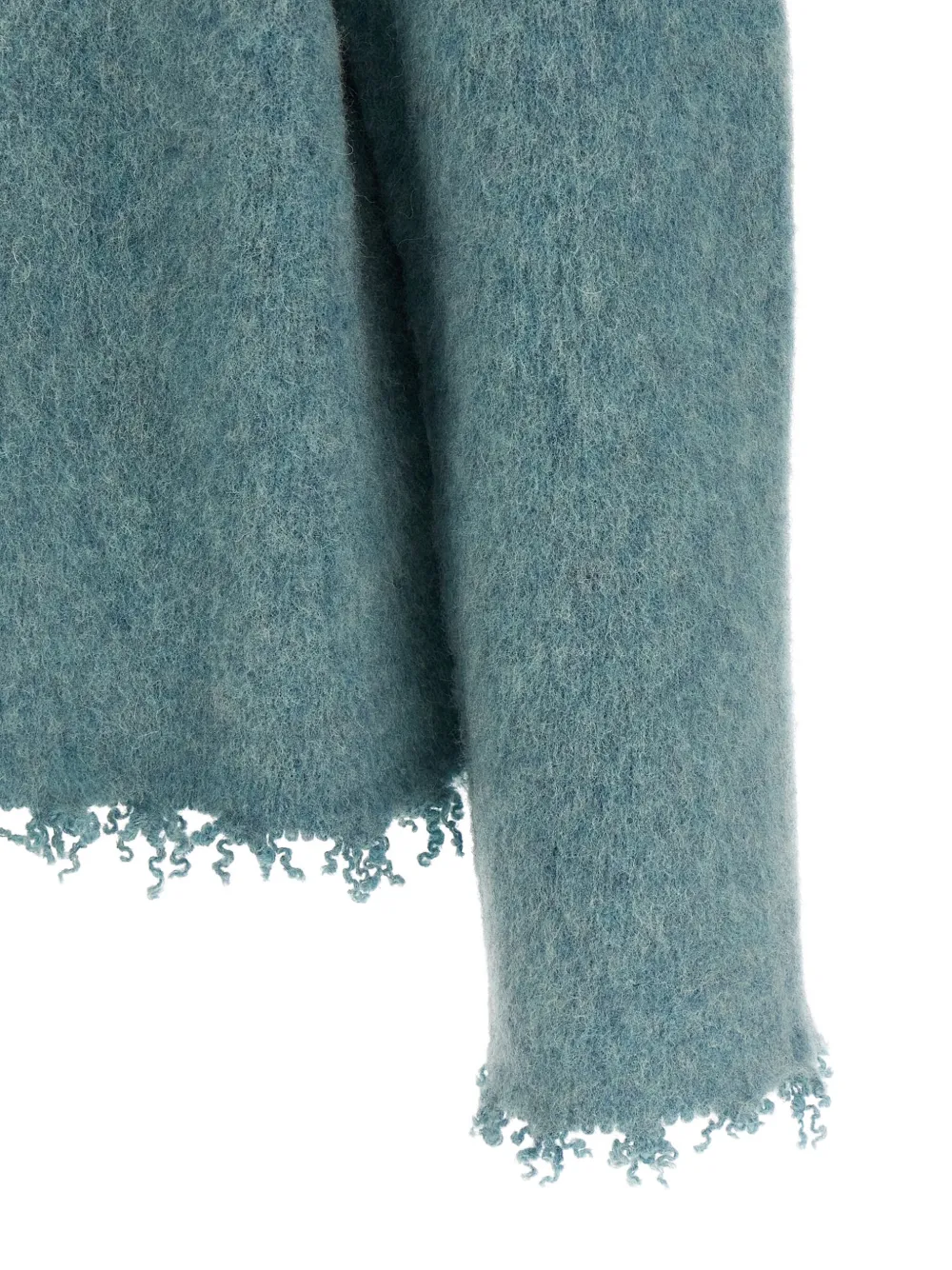 Jil Sander Trui met franje Blauw