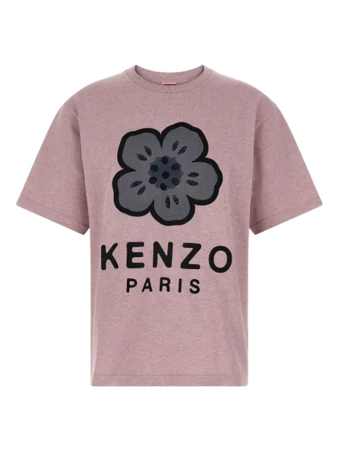 Kenzo flower-embroidered T-shirt