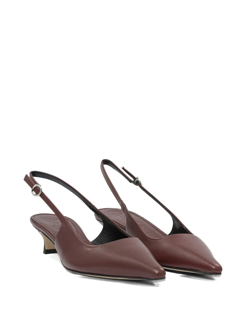 Aeyde 35mm Catrina slingback pumps Red