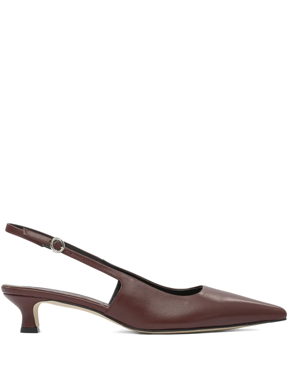 Aeyde 35mm Catrina Slingback Pumps Red FARFETCH UK