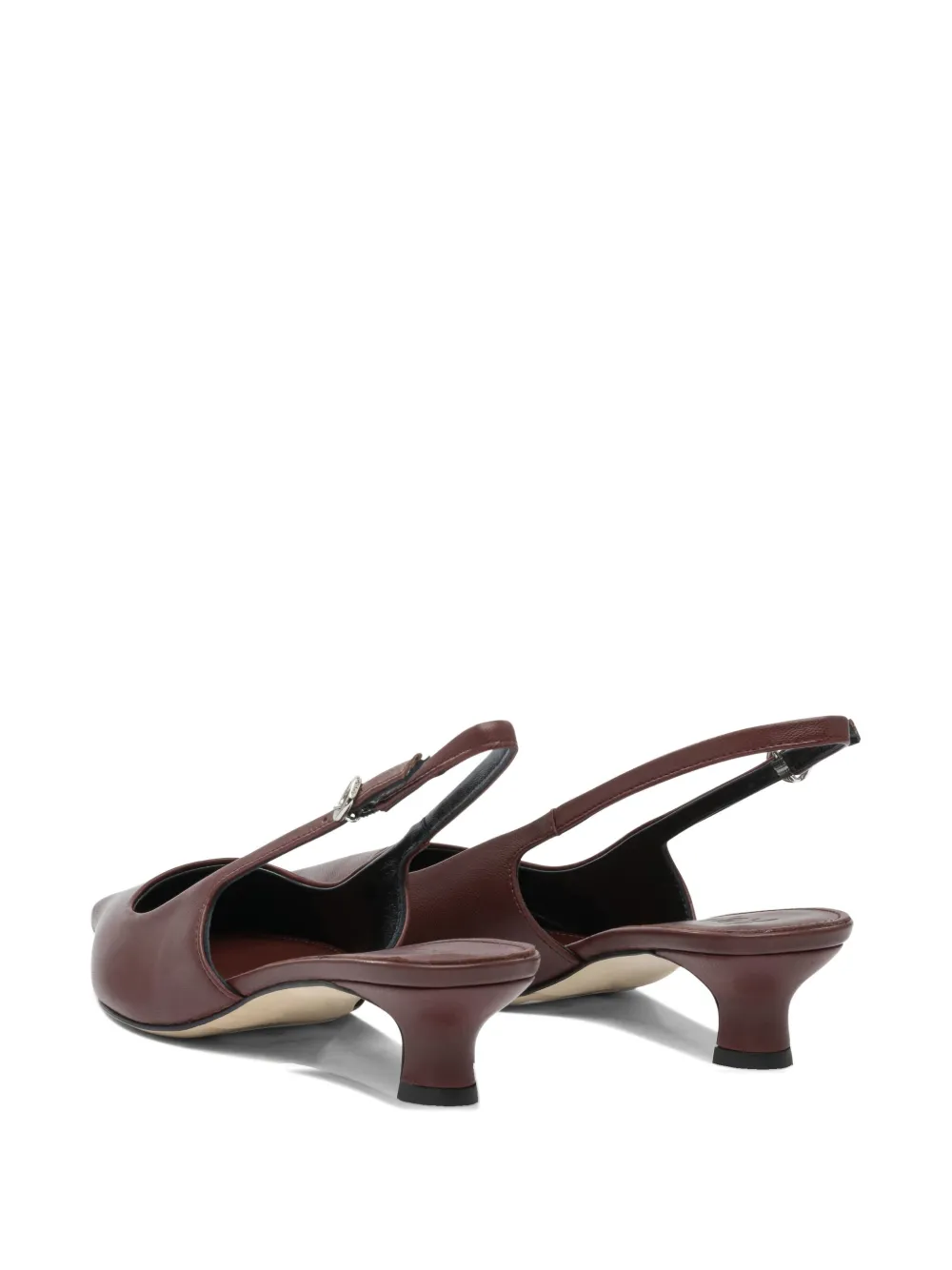 Aeyde 35mm Catrina slingback pumps Red