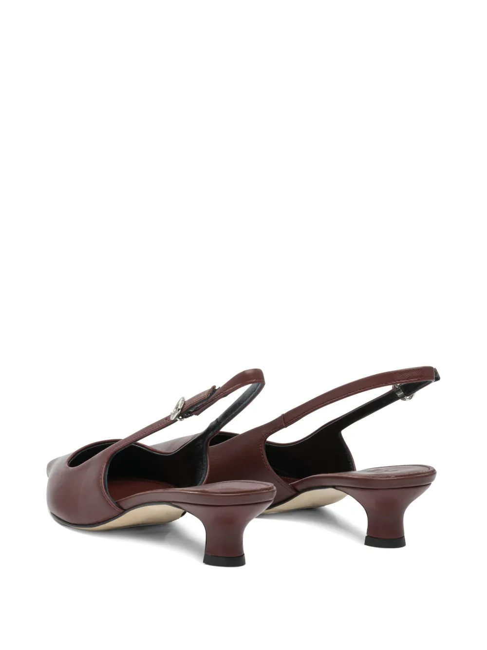 Aeyde 35mm Catrina slingback pumps Red