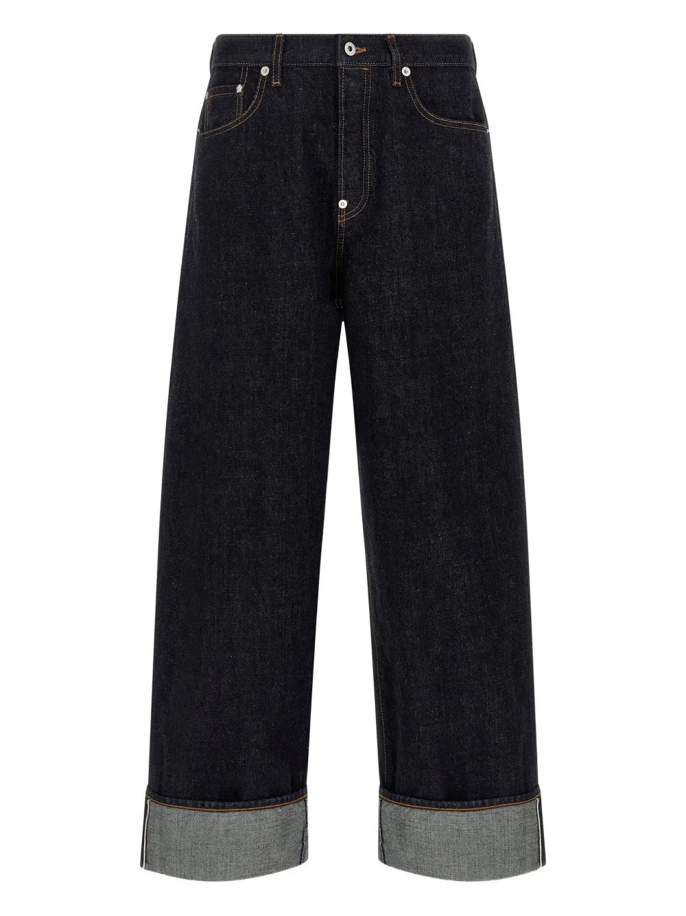 turn-up jeans