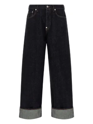 Kenzo turn-up Jeans | Blue | FARFETCH RO