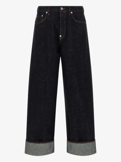 Kenzo turn-up jeans