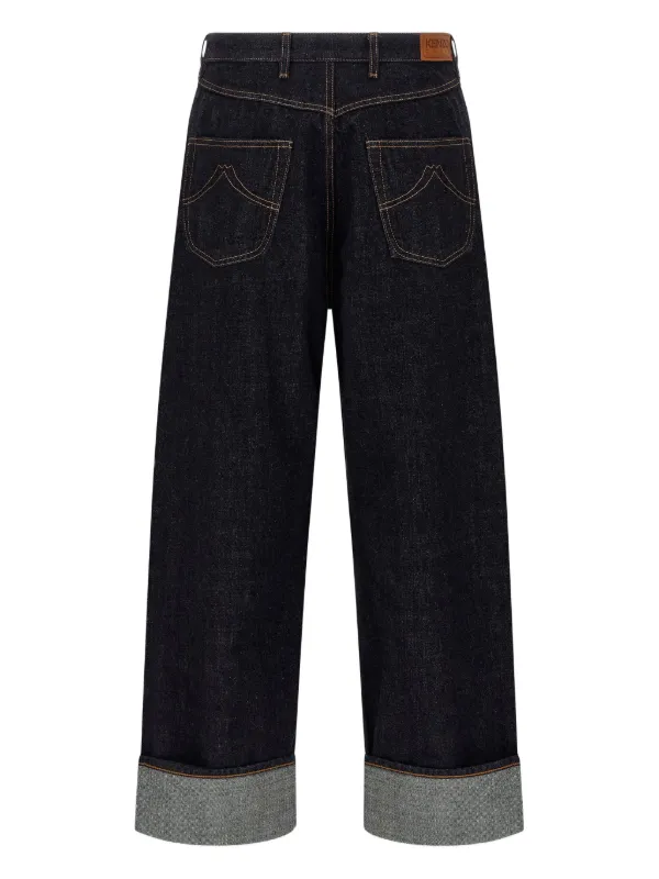 Kenzo turn-up Jeans | FARFETCH