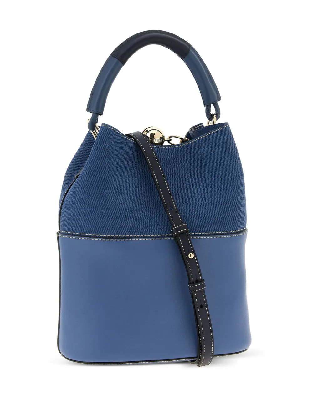 Furla Sfera kleine bucket-tas Blauw