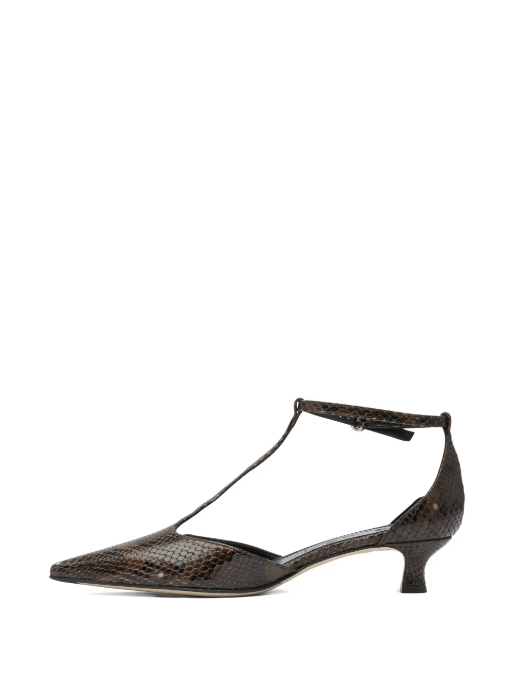 Aeyde Liz T-bar pumps Brown
