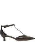 Aeyde Liz T-bar pumps - Brown