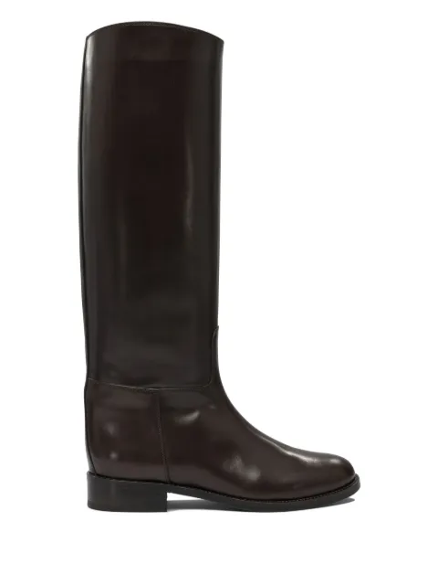 Maretto leather knee-high boots