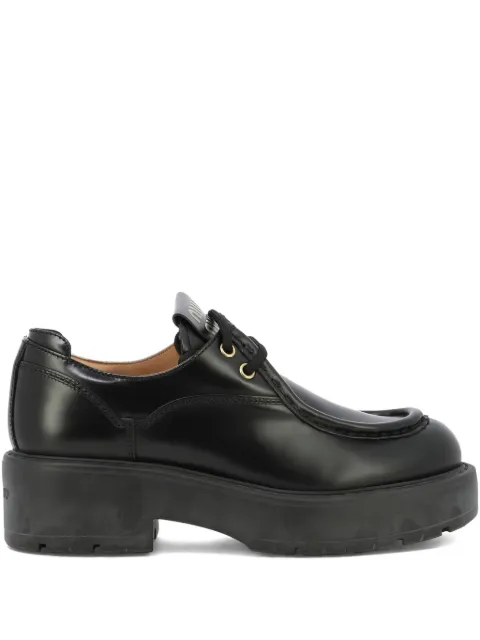Miu Miu 55mm platform lace-up shoes