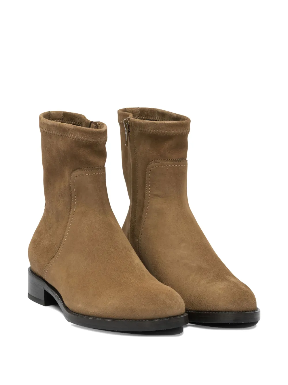 Maretto zip-detail suede ankle boots | Ankle Boots | Image 2
