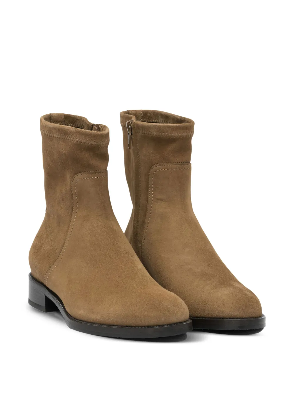 Maretto zip-detail suede ankle boots | Ankle Boots | Image 2
