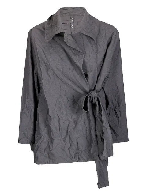 Maria Calderara textured wrap jacket