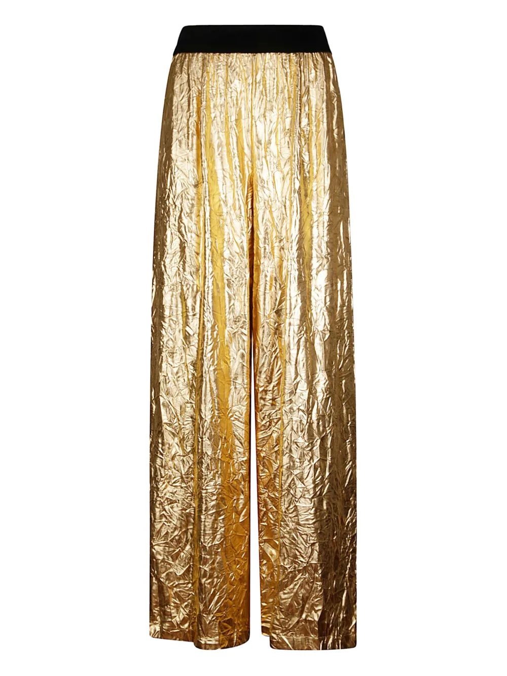 Maria Calderara metallic-effect trousers | Gold | Image 1