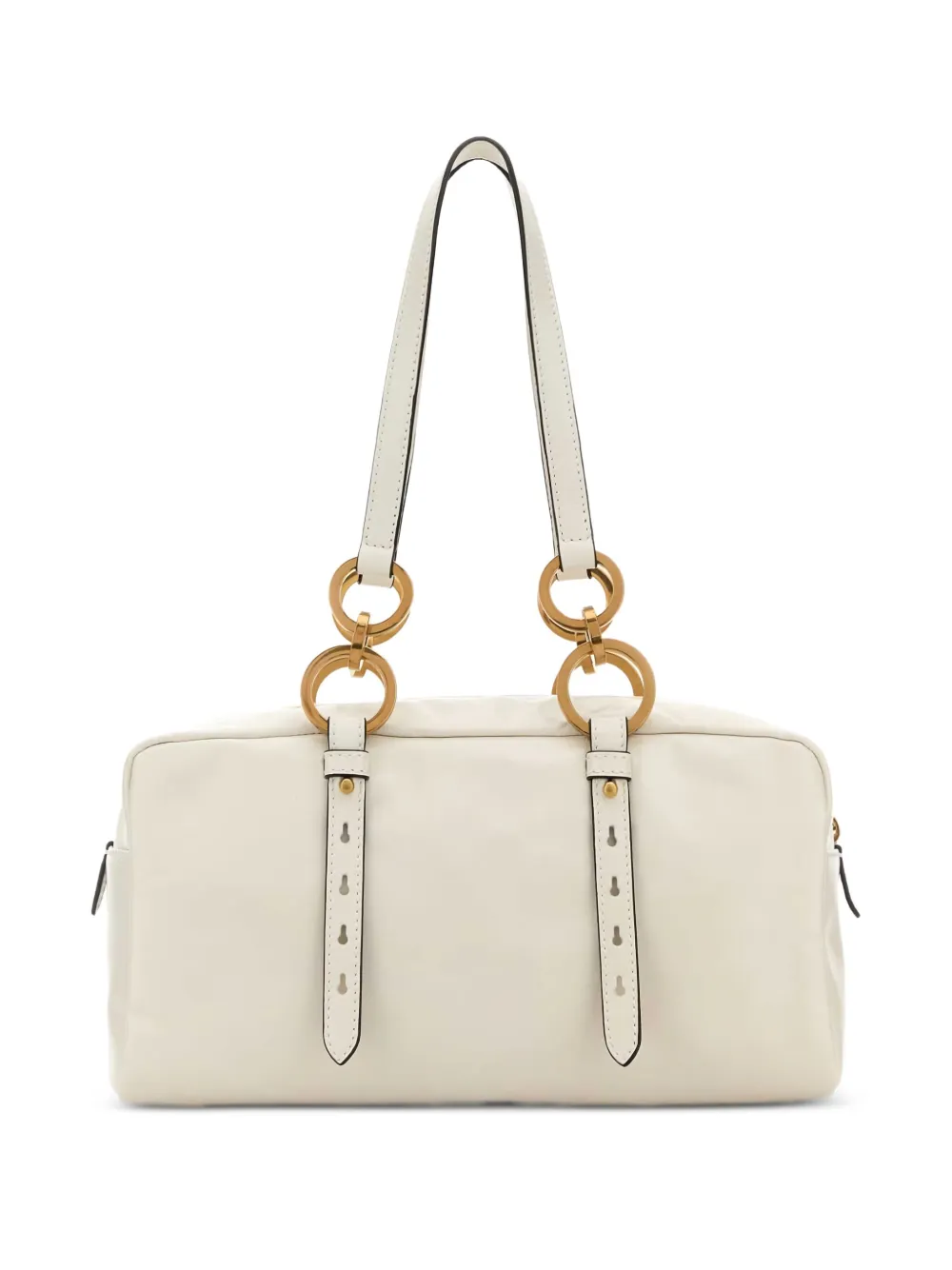 Prada Leren schoudertas - Wit