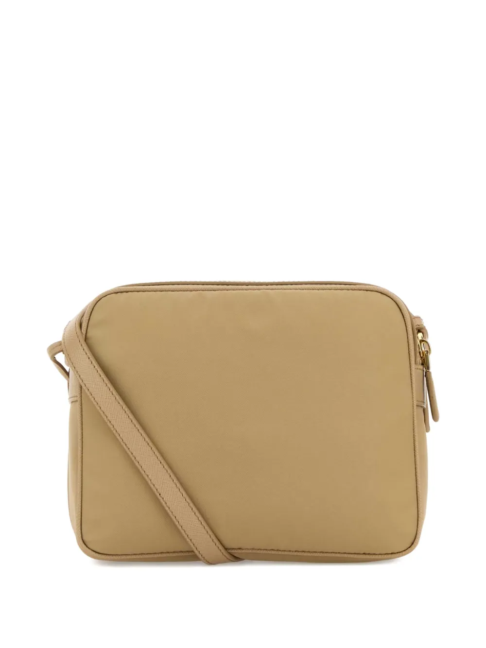 Prada Schoudertas met leren afwerking - Bruin
