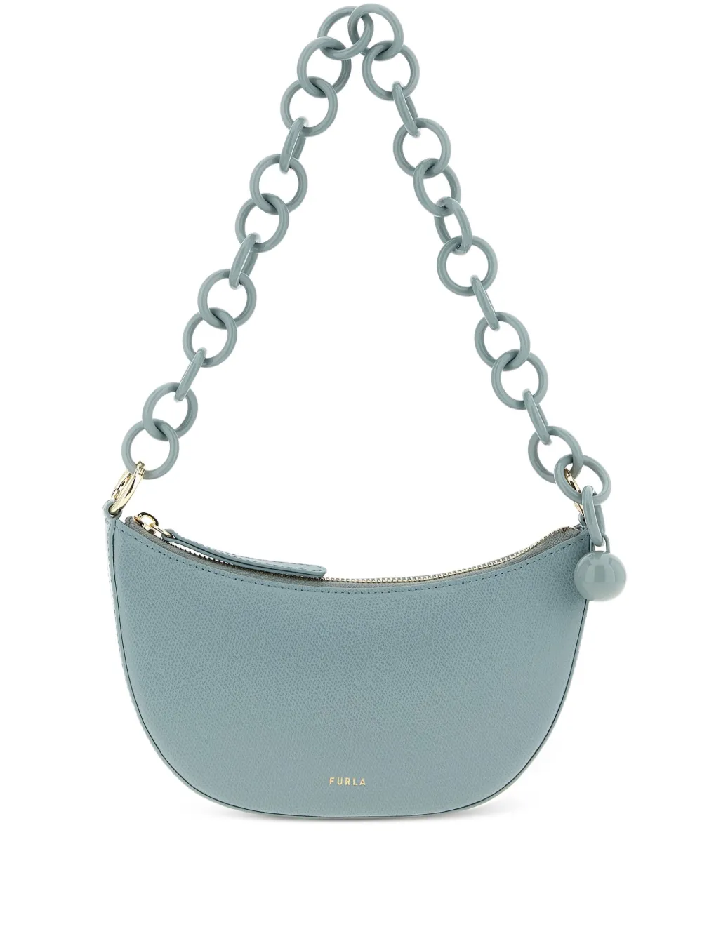 Furla mini Sfera half-moon shoulder bag Blauw