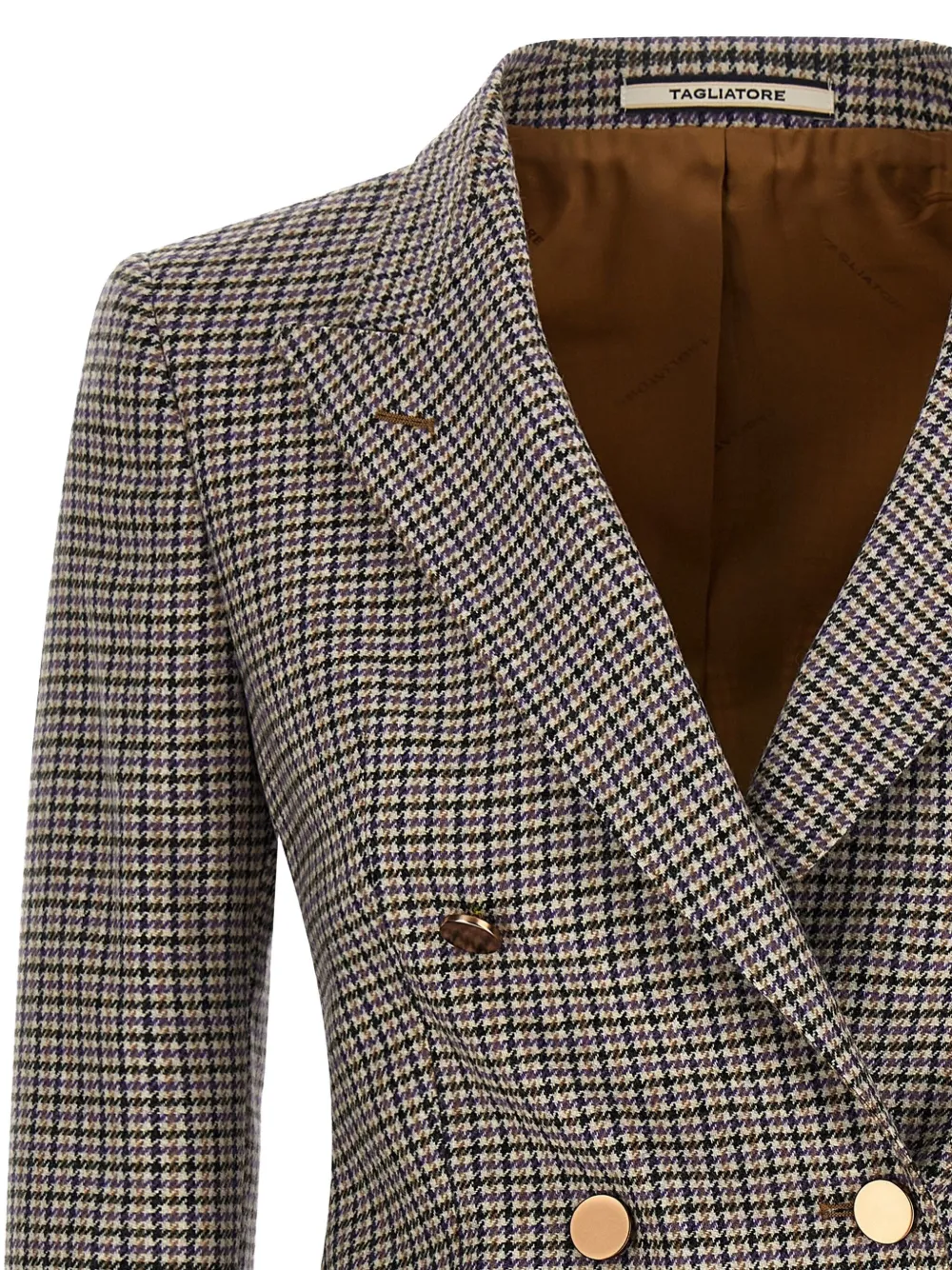 Tagliatore double-breasted houndstooth blazer | Blazers | Image 2