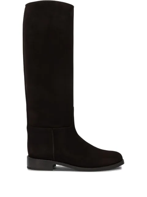 Maretto suede knee-high boots